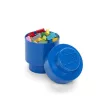 Tárolódoboz, henger, LEGO, kék (L40301731)