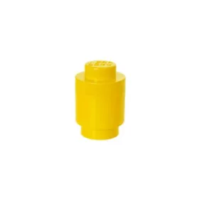 Tárolódoboz, henger, LEGO, sárga (L40301732)