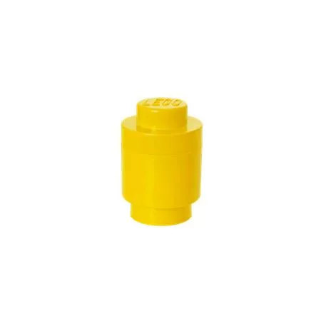 Tárolódoboz, henger, LEGO, sárga (L40301732)