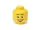 Tárolódoboz, fej, kicsi, LEGO, Happy Boy (L40310802)