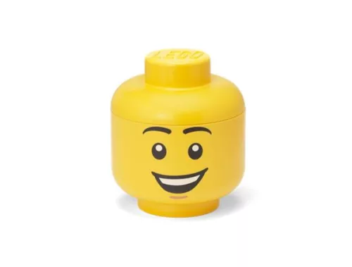 Tárolódoboz, fej, kicsi, LEGO, Happy Boy (L40310802)