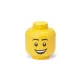 Tárolódoboz, fej, kicsi, LEGO, Happy Boy (L40310802)