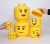 Tárolódoboz, fej, kicsi, LEGO, Boy (L40311724)