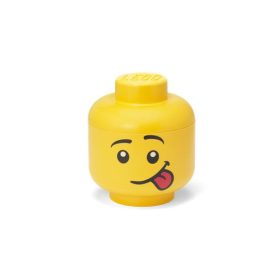 Tárolódoboz, fej, kicsi, LEGO, Silly (L40311726)