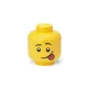Tárolódoboz, fej, kicsi, LEGO, Silly (L40311726)