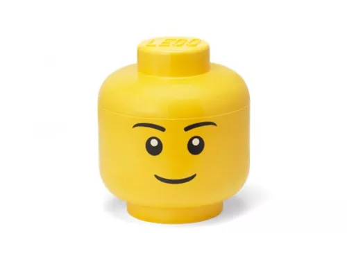 Tárolódoboz, fej, nagy, LEGO, Boy (L40321724)