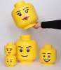Tárolódoboz, fej, nagy, LEGO, Boy (L40321724)
