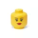 Tárolódoboz, fej, nagy, LEGO, Girl (L40321725)