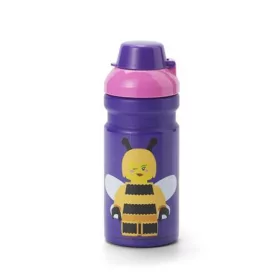   Kulacs, 390 ml, LEGO Bee, lila-rózsaszín-mintás (L40560802)