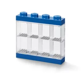   Gyűjtődoboz, minifiguráknak, 8 rekesz, LEGO, kék (L40650005)