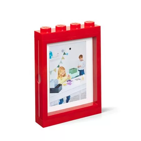 Képkeret, 10x15 cm, LEGO, piros (L41131730)