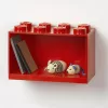 Polc, LEGO Brick 2x4, piros (L41151730)