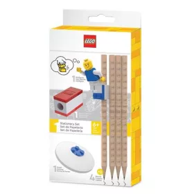  Grafitceruza szett, HB, hegyezővel, radírral, mini figurával, LEGO (L52053)