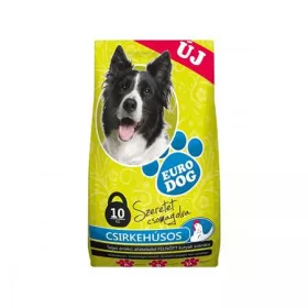 Kutyaeledel, száraztáp, 10 kg Eurodog, csirke (LAE007)