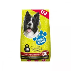 Kutyaeledel, száraztáp, 10 kg Eurodog, marha (LAE008)