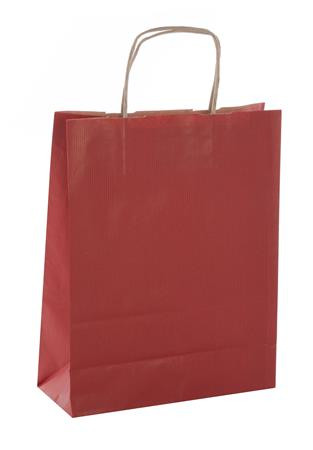 Ajándéktasak, 25x11x31 cm, APLI, piros (LCA101647)