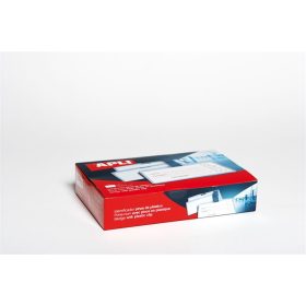 Névkitűző, csíptetővel, 90×56 mm, APLI (LCA11740)