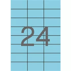   Etikett, 70x37 mm, színes, APLI, pasztell kék, 480 etikett/csomag (LCA11842)