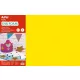 Moosgumi, 400x600 mm, APLI Kids Eva Sheets, sárga (LCA12760)