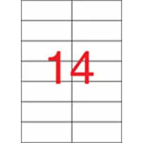   Etikett, univerzális, 105x42,4 mm, APLI, 1400 etikett/csomag (LCA1277)