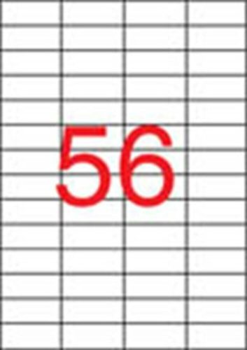 Etikett, univerzális, 52,5x21,2 mm, APLI, 5600 etikett/csomag (LCA1284)