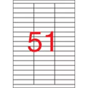   Etikett, univerzális, 70x16,9 mm, APLI, 5100 etikett/csomag (LCA1294)