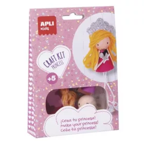   Bábukészítő készlet, APLI Kids Craft Kit, hercegnő (LCA14083)