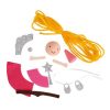 Bábukészítő készlet, APLI Kids Craft Kit, hercegnő (LCA14083)