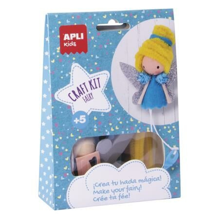 Bábukészítő készlet, APLI Kids Craft Kit, tündér (LCA14084)