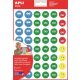 Matrica, emoji, APLI Kids Stickers, boldog arcok (LCA14226)