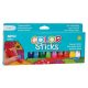 Tempera kréta készlet, APLI Kids Color Sticks, 12 különböző szín (LCA14228)