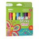 Tempera kréta készlet, APLI Kids Color Sticks Fluor, 6  fluoreszkáló szín (LCA14404)