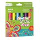 Tempera kréta készlet, APLI Kids Color Sticks Fluor, 6 fluoreszkáló szín (LCA14404)