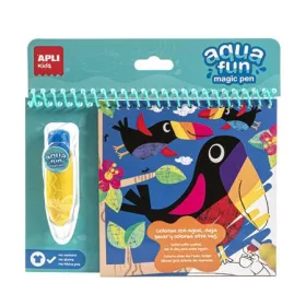   Színezőfüzet, vízbázisú, APLI Kids Aqua Fun, dzsungel (LCA15225)