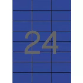   Etikett, 70x37 mm, színes, APLI, kék, 480 etikett/csomag (LCA1592)