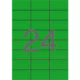   Etikett, 70x37 mm, színes, APLI, zöld, 480 etikett/csomag (LCA1594)