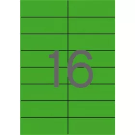   Etikett, 105x37 mm, színes, APLI, zöld, 320 etikett/csomag (LCA1598)