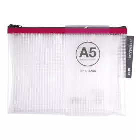   Rendszerező tasak, cipzáras, A5, APLI, vegyes színek (LCA17384)