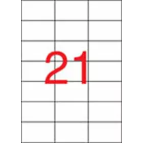   Etikett, univerzális, 70x42,4 mm, APLI, 10500 etikett/csomag (LCA1779)