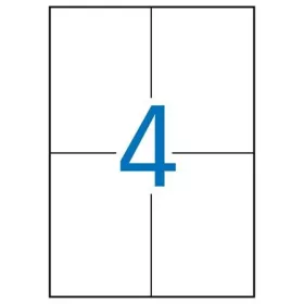   Etikett, univerzális, 105x148 mm, APLI, 2000 etikett/csomag (LCA1797)