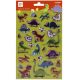 Matrica, fémes hatású, APLI Kids Stickers, dínó (LCA18048)