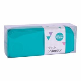   Tolltartó, cipzáras, szilikon, APLI Nordik, türkizkék (LCA18415)