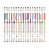 Filctoll készlet, kétvégű, kimosható, APLI Kids Magic, 18 különböző szín (LCA20625)