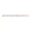 Textilfilc, 2,5-4,2 mm, kétvégű, APLI Kids Textile, 18 különböző szín (LCA20628)