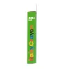 Színes ceruza készlet, vastag, hegyezővel, 3 az 1-ben, APLI Kids Baby Crayon, 6 különböző szín (LCA20635)