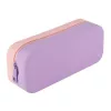 Tolltartó, display, cipzáras, szilikon, kétszínű, APLI Pastel, vegyes színek (LCA20647)