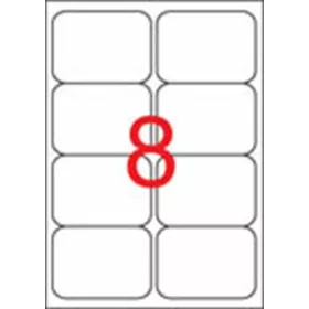   Etikett, univerzális, 99,1x67,7 mm, kerekített sarkú, APLI, 800 etikett/csomag (LCA2420)