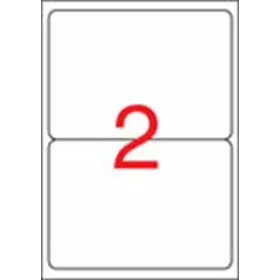   Etikett, univerzális, 199,6x144,5 mm, kerekített sarkú, APLI, 200 etikett/csomag (LCA2423)