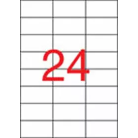   Etikett, univerzális, 70x37 mm, APLI, 2400 etikett/csomag (LCA3135)