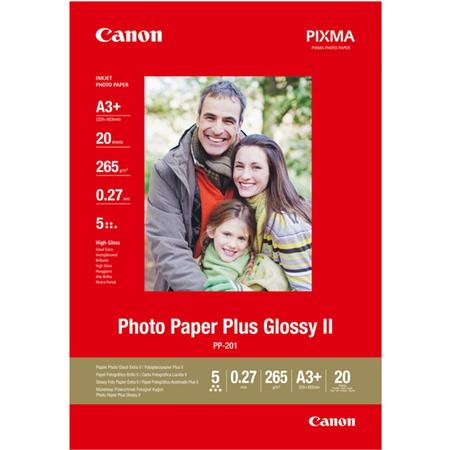 PP-201 Fotópapír, tintasugaras, A3+, 260 g, extra fényes, CANON (LCPP201A3)